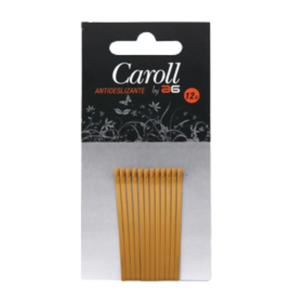 Asuer Horquilla Con Bolita 5cm Rubio Caroll 12uds